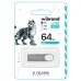 USB флеш накопичувач Wibrand 64GB Irbis Silver USB 2.0 (WI2.0/IR64U3S)