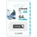 USB флеш накопичувач Wibrand 64GB Stingray Grey USB 2.0 (WI2.0/ST64U5G)