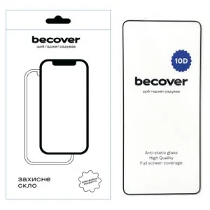Скло захисне BeCover Xiaomi Redmi Note 13 4G 10D Black (711375)