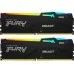 Модуль пам'яті для комп'ютера DDR5 32GB (2x16GB) 6400 MHz Beast RGB XMP Kingston Fury (ex.HyperX) (KF564C32BBAK2-32)