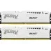 Модуль памяти для компьютера DDR5 64GB (2x32GB) 6000 MHz Beast White XMP Kingston Fury (ex.HyperX) (KF560C30BWK2-64)