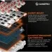 Клавіатура GamePro MK170W Hot-Swap Red Swich RGB USB UA White (MK170W)