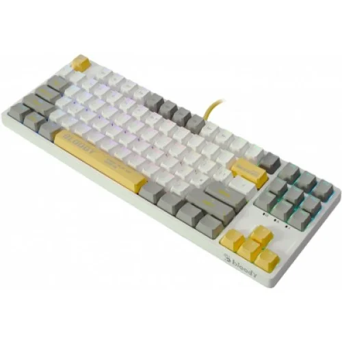 Клавиатура A4Tech Bloody S87 RGB BLMS TKL USB Energy White (4711421993708)