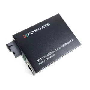 Медиаконвертер EC-Q-1G-1SM-1550nm-20-LFP FoxGate