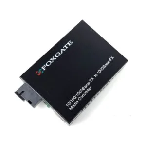 Медиаконвертер EC-Q-1G-1SM-1550nm-20-LFP FoxGate