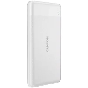 Батарея универсальная Canyon PB-109 10000 mAh PD/18W QC/3.0/20W White (CNE-CPB1009W)