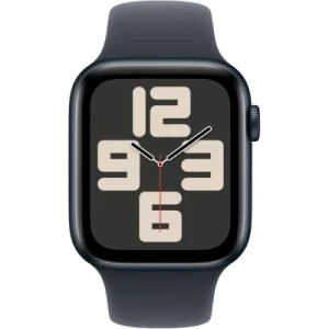 Смарт-годинник Apple Watch SE 2024 GPS 44mm Midnight Aluminium Case with Midnight Sport Band - M/L (MXEK3QH/A)