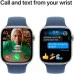 Смарт-годинник Apple Watch Series 10 GPS 46mm Silver Aluminium Case with Denim Sport Band - M/L (MWWM3QH/A)