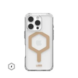 Чохол до мобільного телефона UAG iPhone 16 Pro Plyo Magsafe Ice/Gold (114480114381)