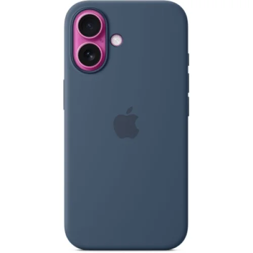 Чохол до мобільного телефона Apple iPhone16 Silicone Case with MagSafe - Denim (MYY23ZM/A)