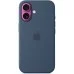 Чохол до мобільного телефона Apple iPhone16 Silicone Case with MagSafe - Denim (MYY23ZM/A)