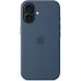 Чохол до мобільного телефона Apple iPhone16 Silicone Case with MagSafe - Denim (MYY23ZM/A)