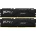 Модуль пам'яті для комп'ютера DDR5 32GB (2x16GB) 6000 MHz Fury Beast Black Kingston Fury (ex.HyperX) (KF560C36BBE2K2-32)