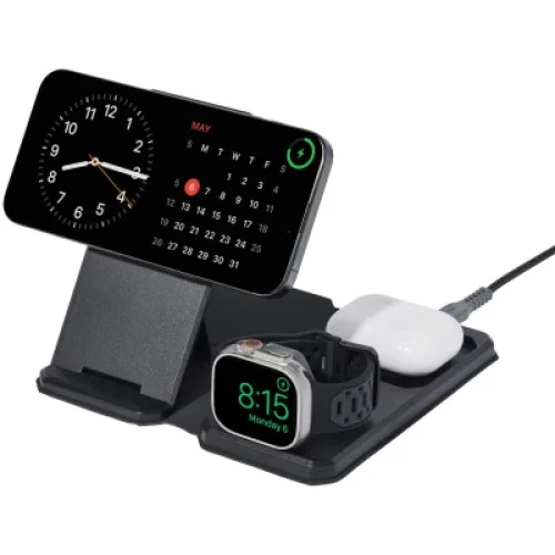 Зарядное устройство UAG 3in1 Travel Charger Black/Grey (9B4412114030)