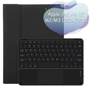 Чохол до планшета BeCover Keyboard+TouchPad Apple iPad Air 13" M2/M3 (2024/2025) Black (712601)