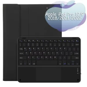 Чохол до планшета BeCover Keyboard+TouchPad Apple iPad Pro 12.9 2018/2021/2022 Black (712381)