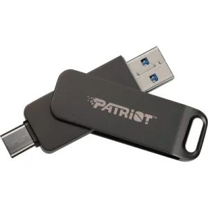 USB флеш накопитель Patriot 32GB Rage R550 Matte Black USB 3.2/Type-C (PE32GR550DSAD)