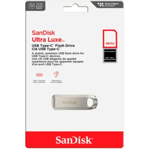 USB флеш накопичувач SanDisk 32GB Ultra Luxe Type-C USB 3.2 (SDCZ75-032G-G46)