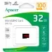 Карта памяти Apacer 32GB microSD class 10 UHS-I V10 A1 (AP32GMCSH10UB-RA)