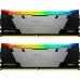 Модуль пам'яті для комп'ютера DDR4 16GB (2x8GB) 4600 MHz Renegade RGB Kingston Fury (ex.HyperX) (KF446C19RB2AK2/16)
