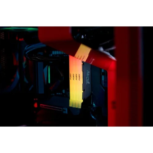 Модуль пам'яті для комп'ютера DDR4 16GB (2x8GB) 4600 MHz Renegade RGB Kingston Fury (ex.HyperX) (KF446C19RB2AK2/16)