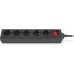 Сетевой фильтр питания REAL-EL RS-PROTECT M 10m, black (EL122300037)