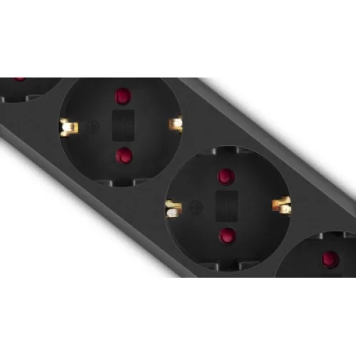 Сетевой фильтр питания REAL-EL RS-PROTECT M 10m, black (EL122300037)