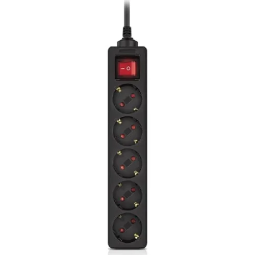 Сетевой фильтр питания REAL-EL RS-PROTECT M 10m, black (EL122300037)