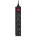 Сетевой фильтр питания REAL-EL RS-PROTECT M 10m, black (EL122300037)