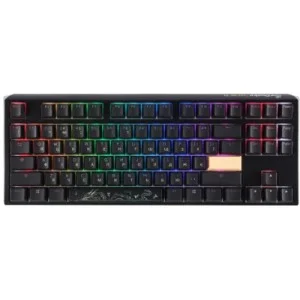 Клавиатура Ducky One 3 TKL Cherry MX Silent Red RGB UA USB Black (DKON2187ST-SUAPXCLAWSC1)