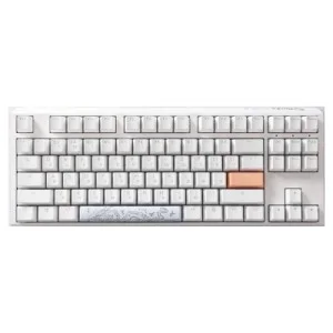 Клавиатура Ducky One 3 TKL Cherry MX Silent Red RGB UA USB White (DKON2187ST-SUAPXPWWWSC1)