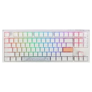 Клавиатура Ducky One 3 TKL Cherry MX Silent Red RGB UA USB White (DKON2187ST-SUAPXPWWWSC1)