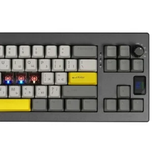 Клавиатура Epomaker Shadow-X 70 Flamingo Switch Hot-Swap LCD Screen RGB Wireless/Bluetooth/USB UA Black (SHX-B-F)