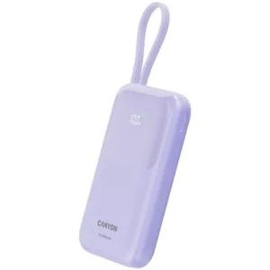 Батарея универсальная Canyon 10000mAh OnPower 101 PD/22.5W built-in cable Purple (CNS-CPB101PU)