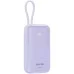 Батарея універсальна Canyon 10000mAh OnPower 101 PD/22.5W built-in cable Purple (CNS-CPB101PU)