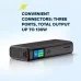 Батарея универсальная Canyon 20000mAh OnPower 230 TFT PD/130W Dark Grey (CNS-CPB230DG)