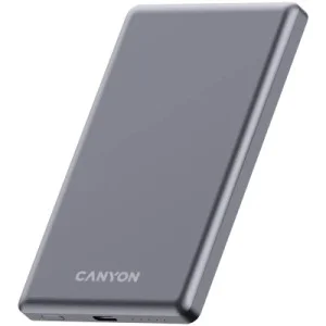 Батарея универсальная Canyon 5000mAh OnPower 505 slim Magsafe PD/20W Dark Grey (CNS-CPB505DG)