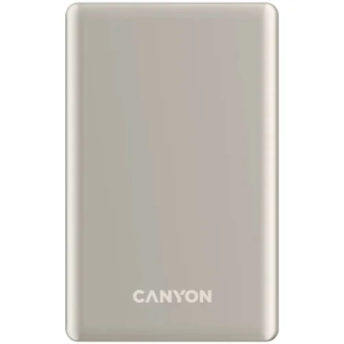 Батарея універсальна Canyon 10000mAh OnPower 510 slim Magsafe PD/20W Beige (CNS-CPB510BE)
