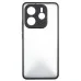 Чехол для мобильного телефона Dengos Kit Xiaomi Redmi Note 14 5G case Matte + glass (Black) (DG-KM-127)