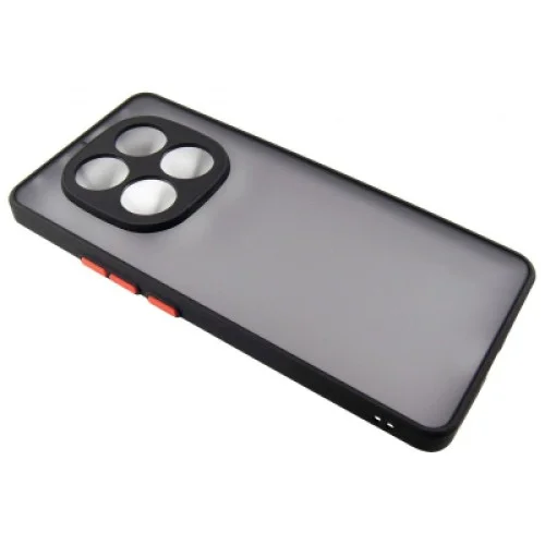 Чехол для мобильного телефона Dengos Matte Xiaomi Redmi Note 14 Pro (Black) (DG-TPU-MATT-156)