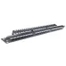 Патч-панель Eserver 19" 1U 24 порта cat.6 UTP krone with cable management (WT-2126-CAT.6)