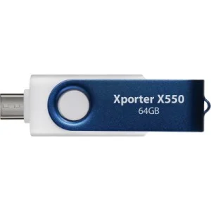 USB флеш накопитель Patriot 64GB Xporter X550 USB 3.2/Type-C (PS64GX550AAD)