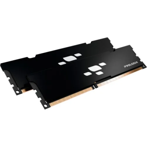 Модуль пам'яті для комп'ютера DDR5 32GB (2x16GB) 5200 MHz Black Prologix (PRO32GB5200B5K)
