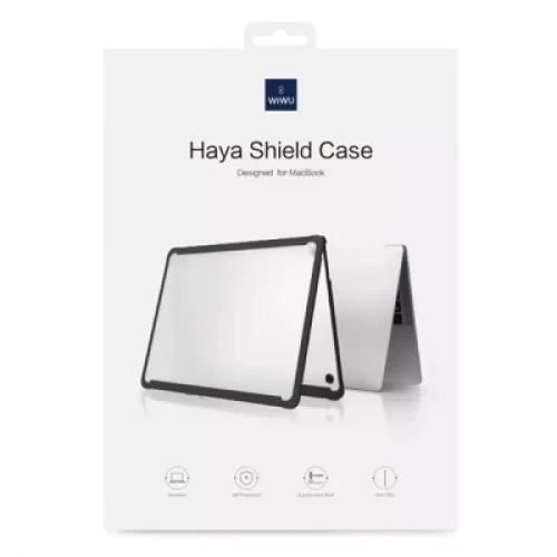 Чехол для ноутбука WIWU (накладка) 15,3" MacBook Air 2023, Haya, black (57107)