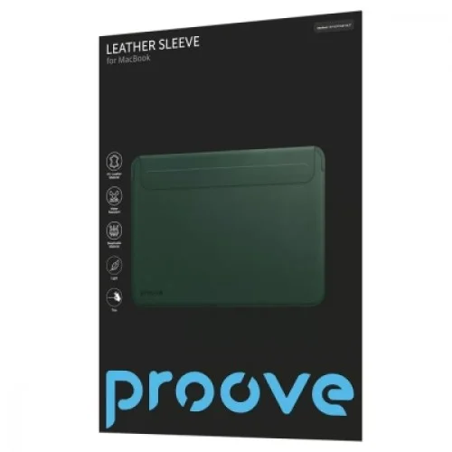 Чехол для ноутбука Proove 14,2 Leather Sleeve; blue (PCLSMB141412)