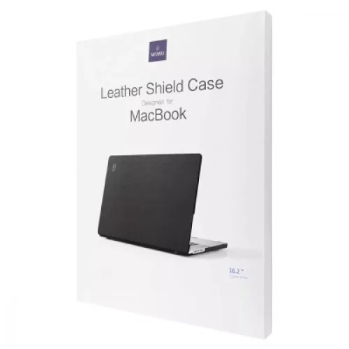 Чехол для ноутбука WIWU (накладка) 16,2 MacBook Pro (A2485) Leather Shield brown (47392)