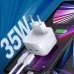 Зарядний пристрій XO QC 3.0 L102 35W/2 USB-C White (XO-L102-WH)