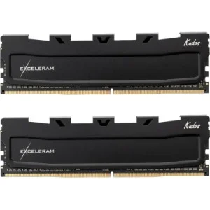 Модуль пам'яті для комп'ютера DDR5 32GB (2x16GB) 6400 MHz Black Kudos eXceleram (EK50320645252CD)
