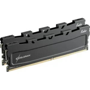 Модуль памяти для компьютера DDR5 64GB (2x32GB) 6400 MHz Black Kudos eXceleram (EK50640643239CD)