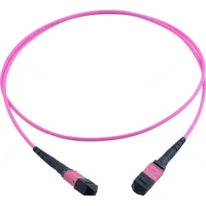 Оптический патчкорд MPO/PC-MPO/PC MM (OM4) 8 волокон, 3м Cor-X (MPO/MPO-8MMF-OM4-3)